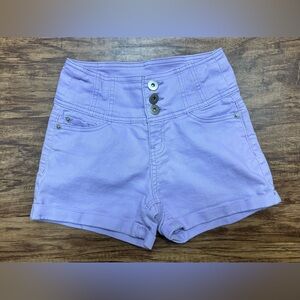 No Boundaries Purple Shorts Size 1